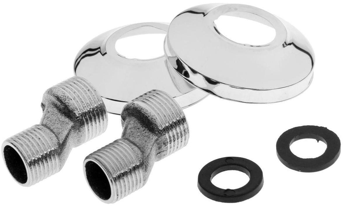 Душевая система Istok life Standard с двуручным смесителем, хром