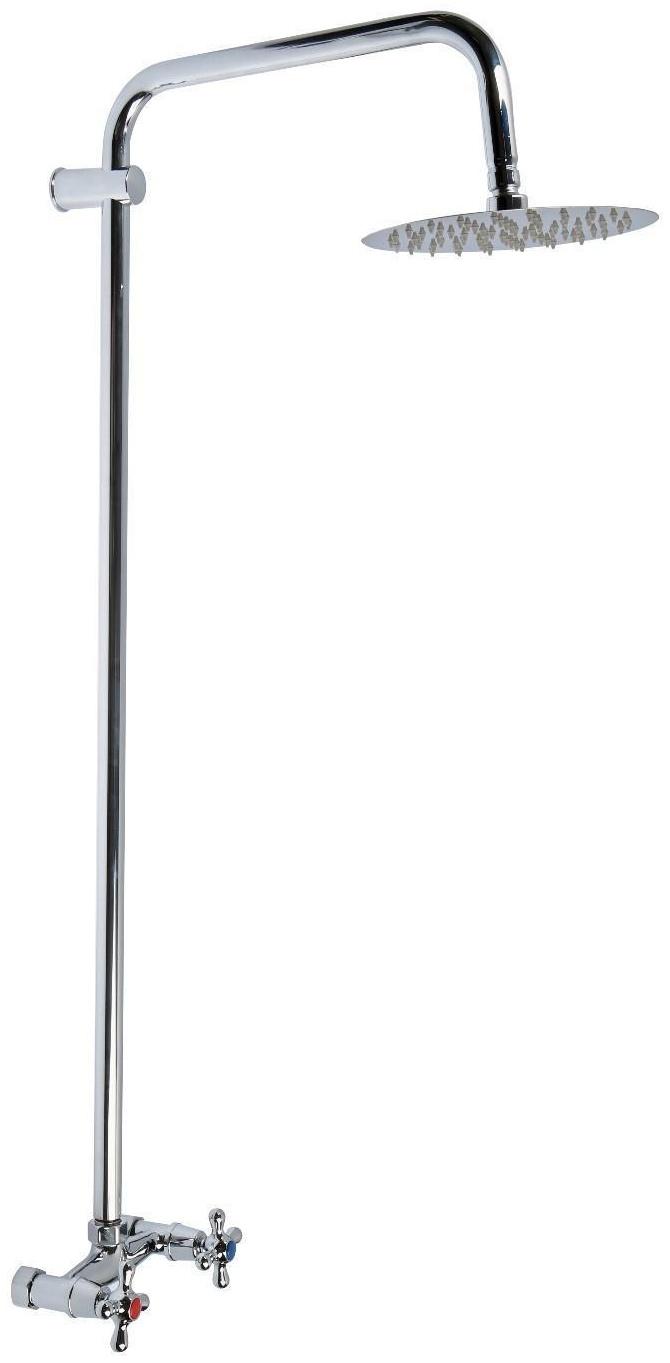 Душевая система Istok life Standard с двуручным смесителем, хром