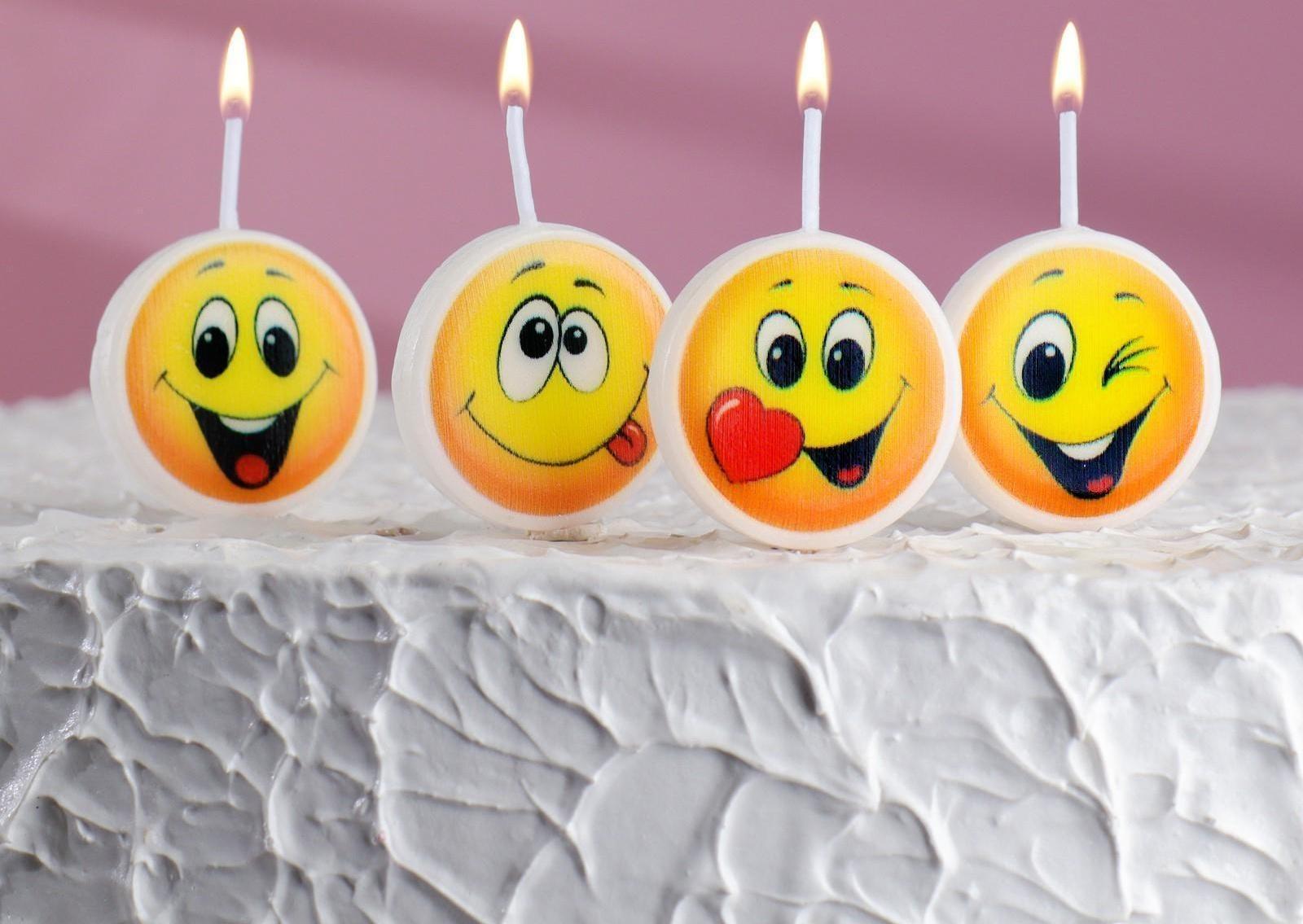 Свечи в торт на шпажках 