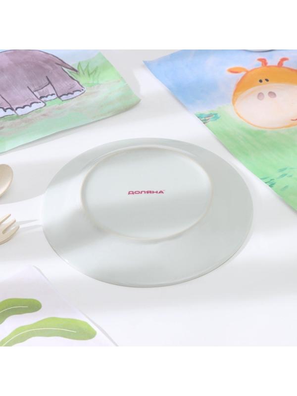 Тарелка керамическая Доляна «Единорожка», d=17,5 см