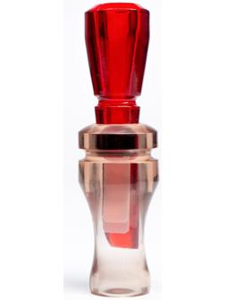 Манок ЗС Captain, на утку, двухлепестковый, красный