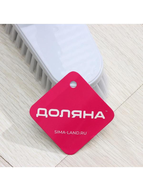 Щётка Доляна универсальная, с поворотной насадкой, 16×7×86 см