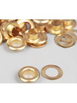 Люверс, d = 8 мм, 50 ± 5 шт, цвет золотой