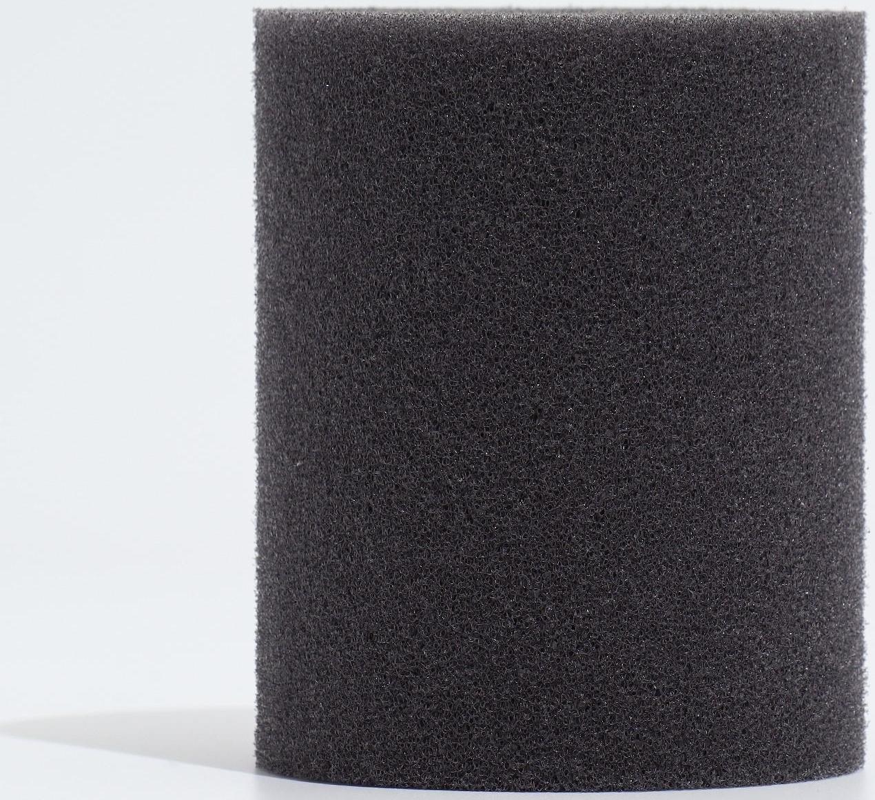 Губка круглая № 3, мелкопористая, 8 х 8 х 10 см, серая