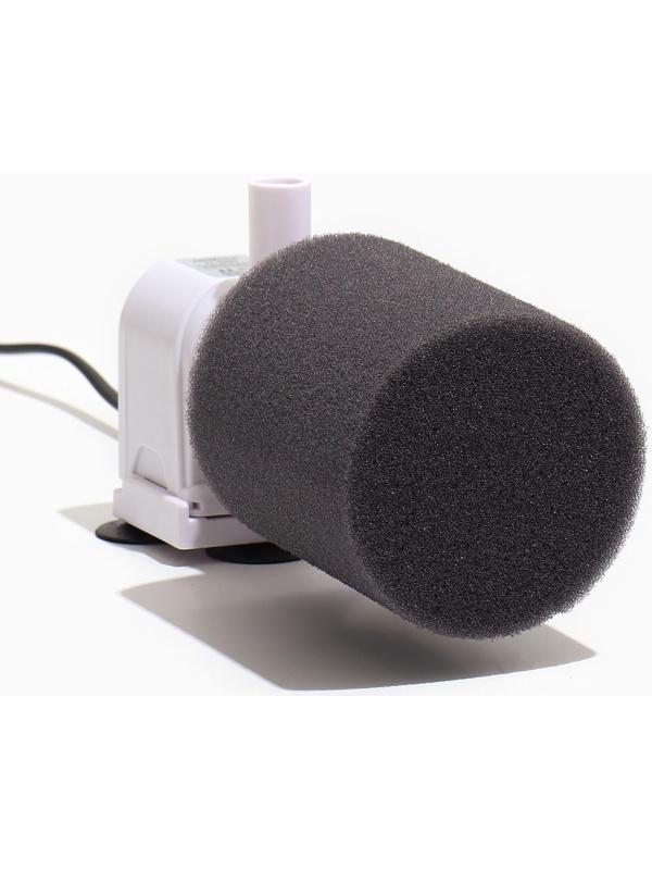 Губка круглая № 3, мелкопористая, 8 х 8 х 10 см, серая