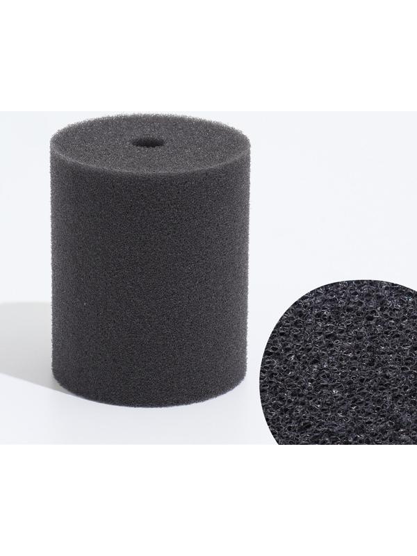 Губка круглая № 3, мелкопористая, 8 х 8 х 10 см, серая