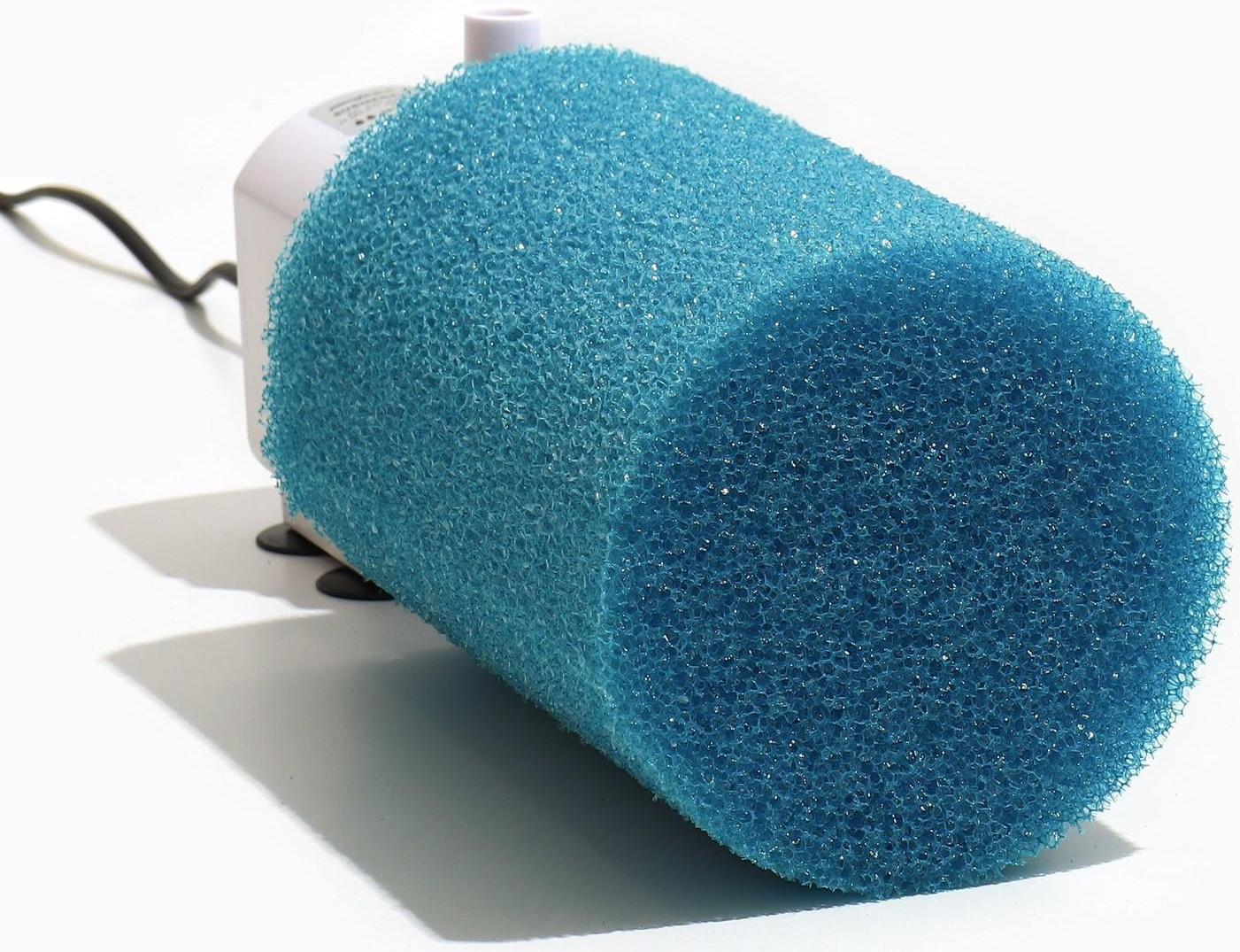 Губка Круглая Синяя №6 12 см х 12 см х 20 см