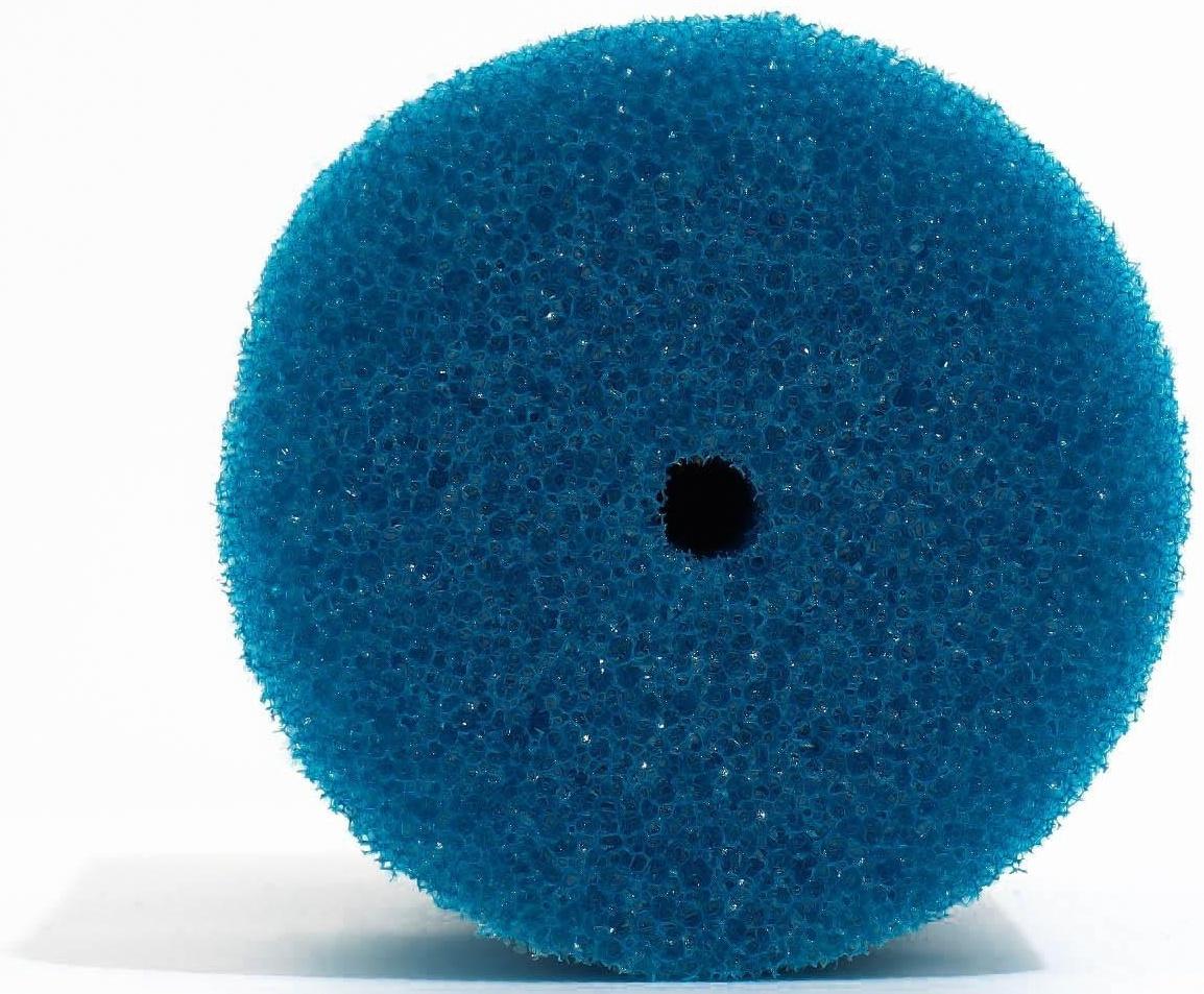 Губка Круглая Синяя №6 12 см х 12 см х 20 см