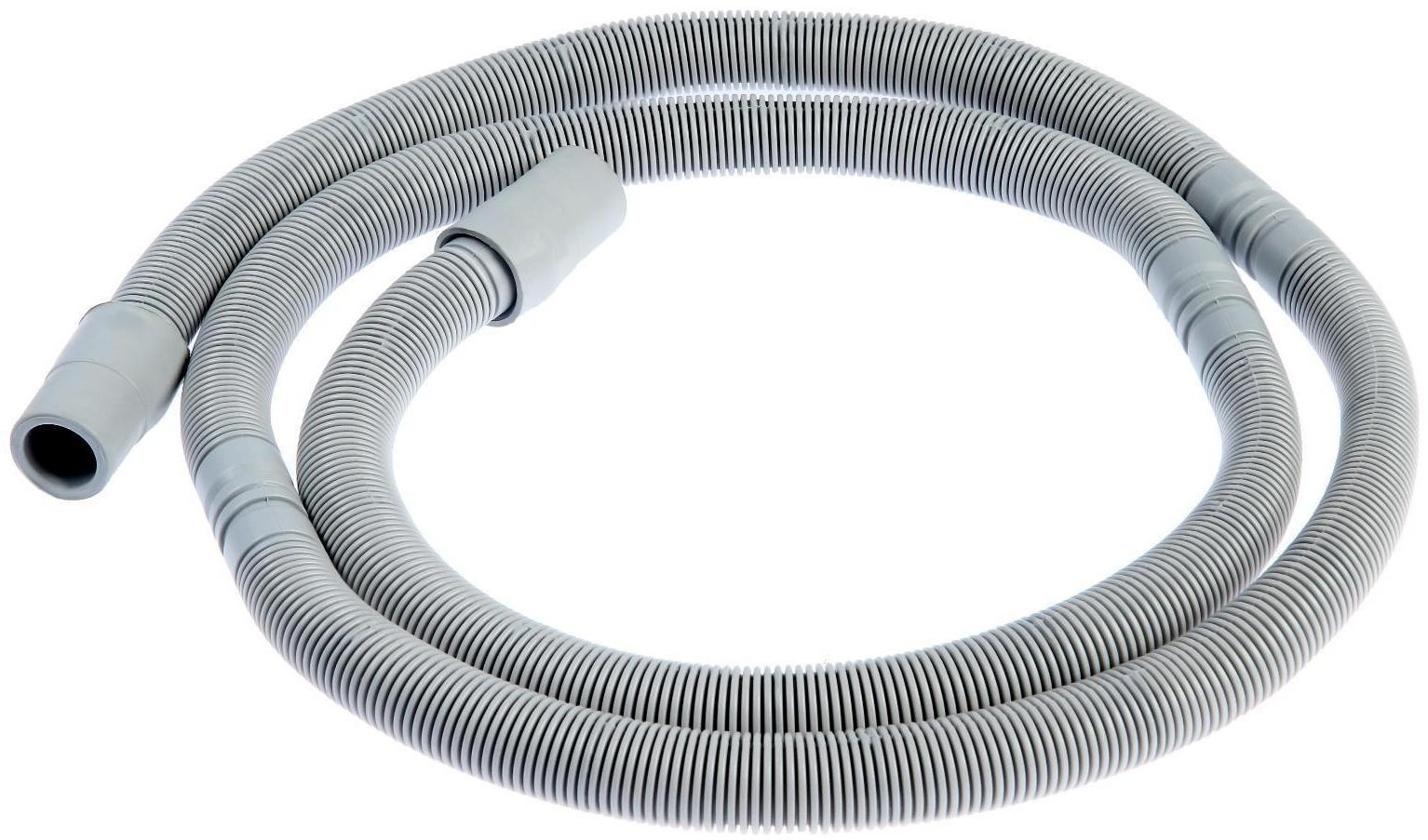 Сливной шланг для стиральной машины Akvater, индивидуальная упаковка, 2 м