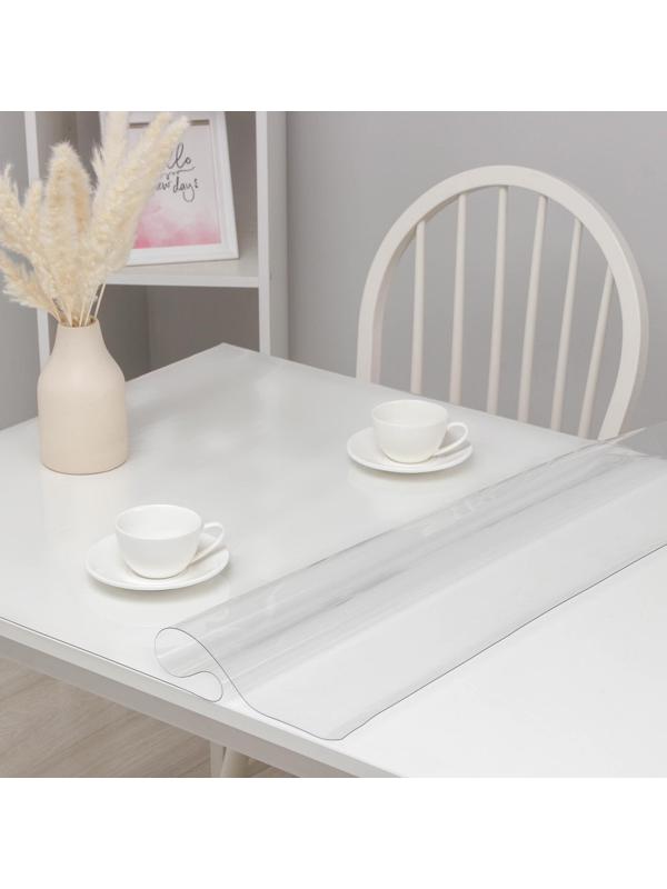 Термоскатерть без основы Доляна «Жидкое стекло», 100×140 см, толщина 0,2 мм=0,02 см