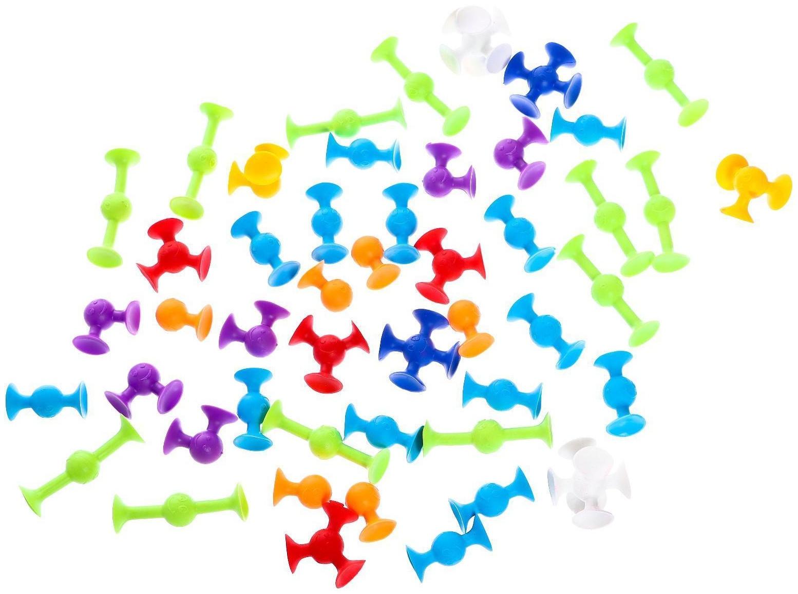 Конструктор «Забавные присоски», 50 деталей