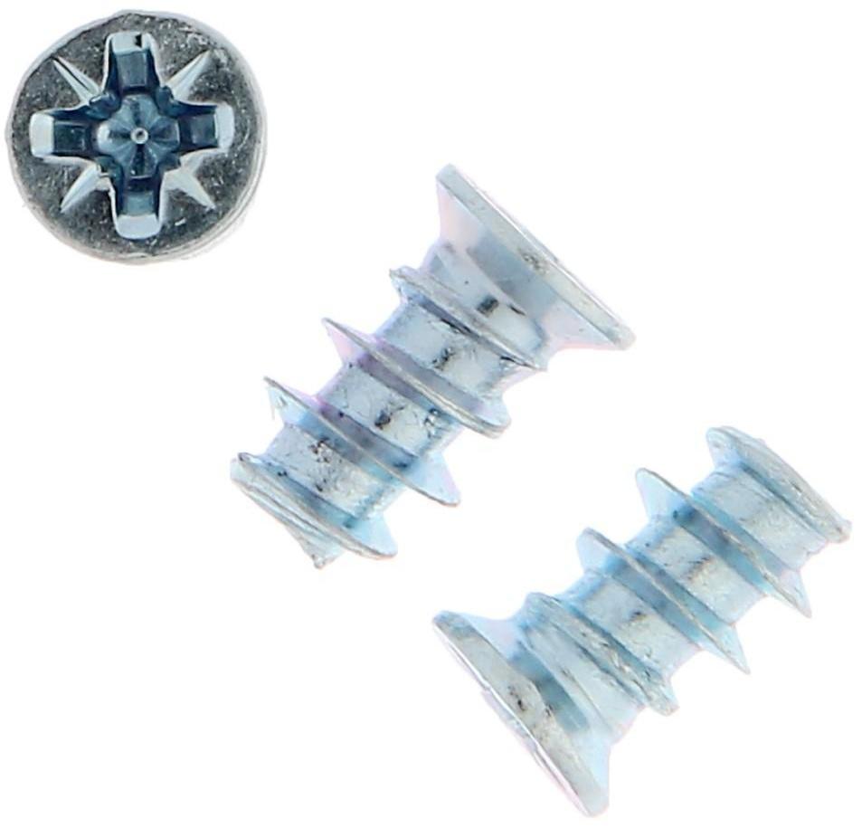 Еврошуруп ТУНДРА krep с потайной головкой, 6.3х11 мм, цинк, 30 шт.