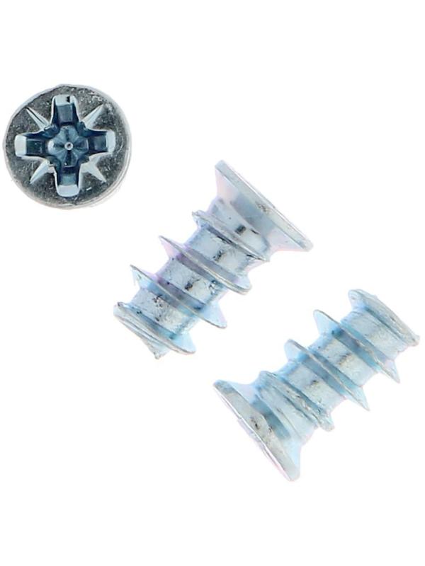 Еврошуруп ТУНДРА krep с потайной головкой, 6.3х11 мм, цинк, 30 шт.