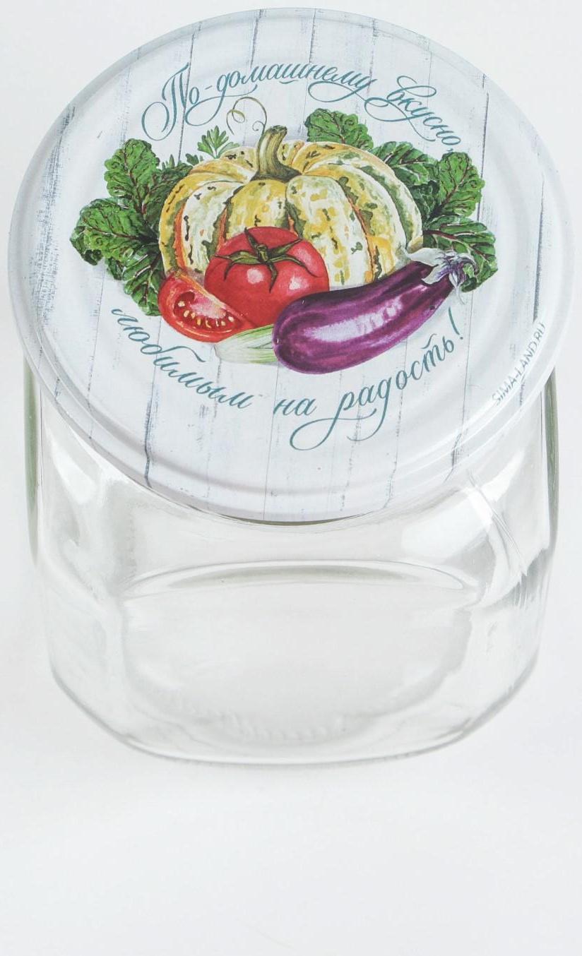 Крышка для консервации СКО-82 «Вкусно по-домашнему» / 50 шт.