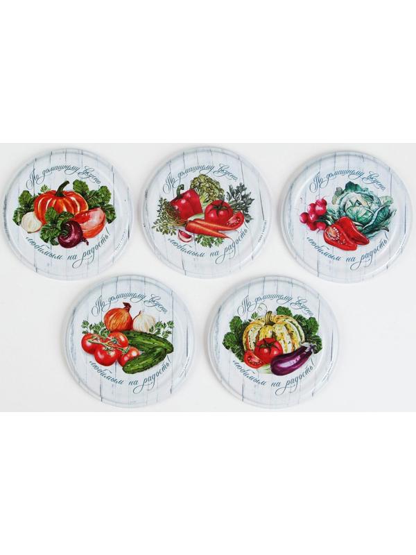 Крышка для консервации СКО-82 «Вкусно по-домашнему» / 50 шт.