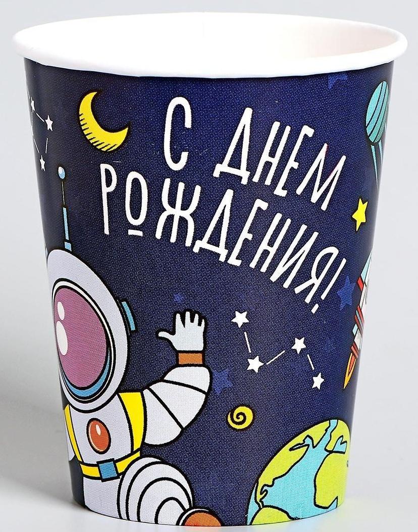 Набор бумажной посуды «Космос»