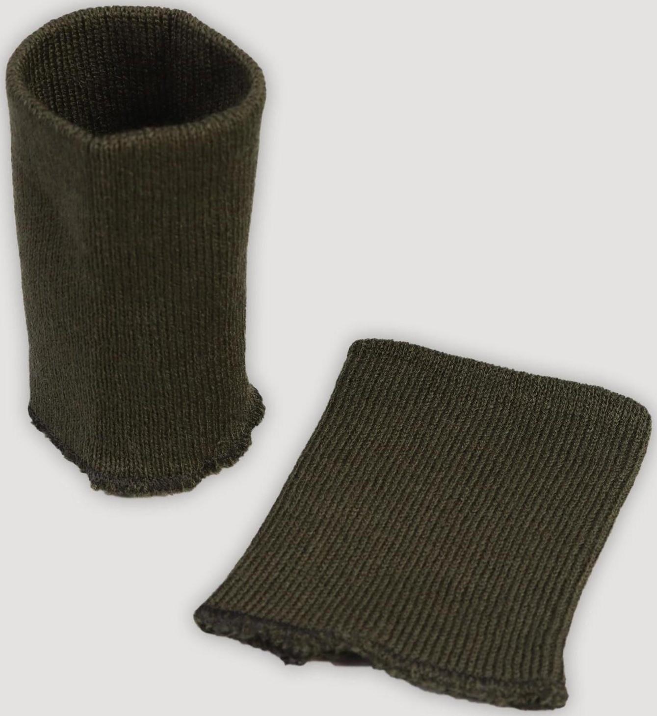 Манжеты, 8 × 10 см, цвет тёмно-оливковый