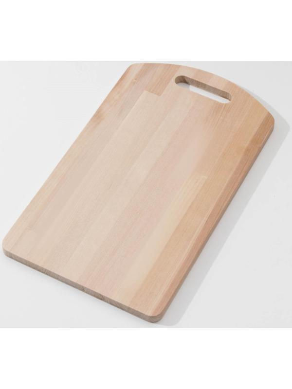 Нaбор досок разделочных на подставке с ручкой Доляна,3 шт (35×22 см; 32×20 см,31×18 см), массив березы