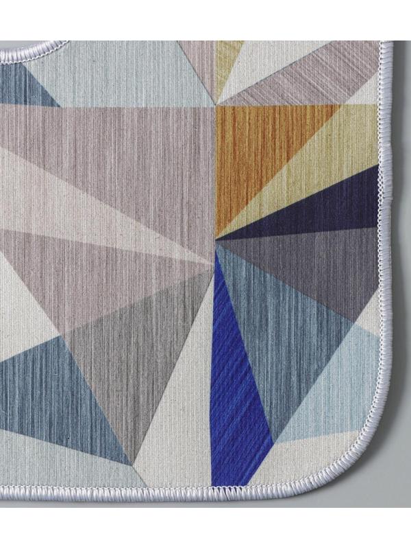 Набор ковриков для ванной и туалета Доляна «Гранулы», 2 шт: 50×80, 50×40 см