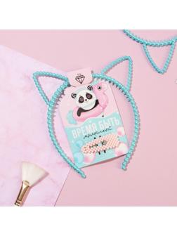 Ободок и заколка для волос 