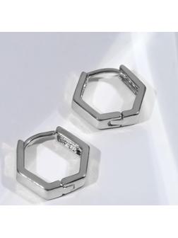 Серьги металл 