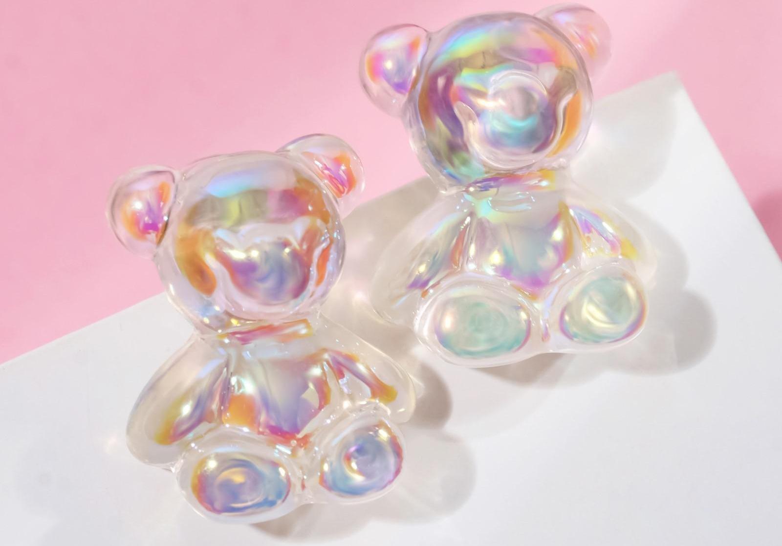 Серьги акрил 