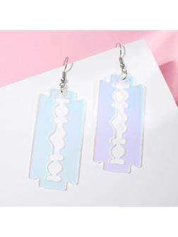 Серьги акрил 