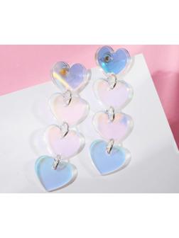 Серьги акрил 