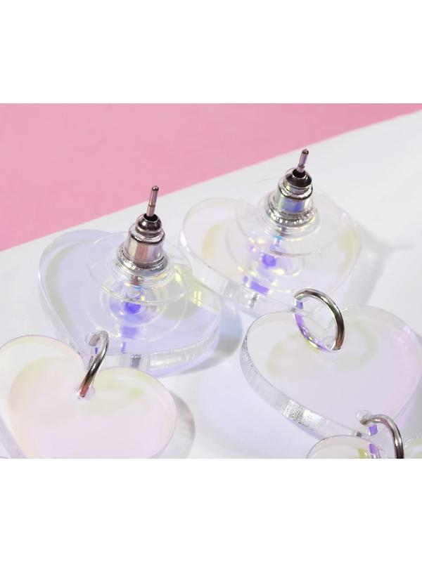 Серьги акрил 