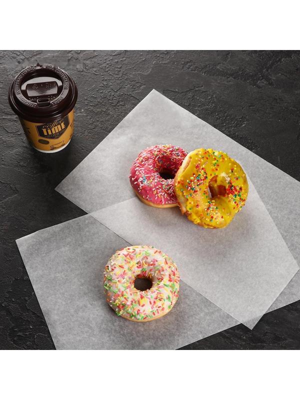 Бумага парафинированная, без печати, в листах,  0,20 х 0,30 м