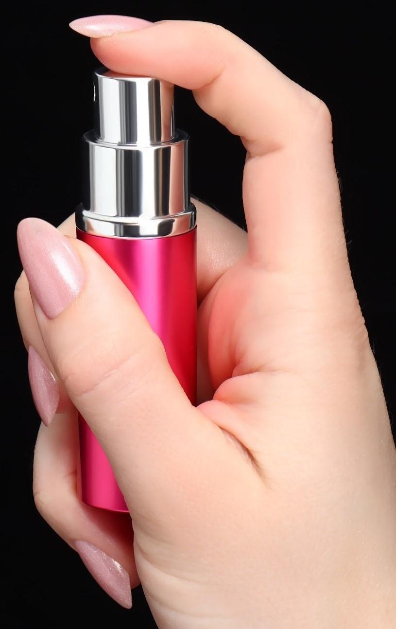 Флакон для парфюма, с распылителем, 10 мл, цвет МИКС