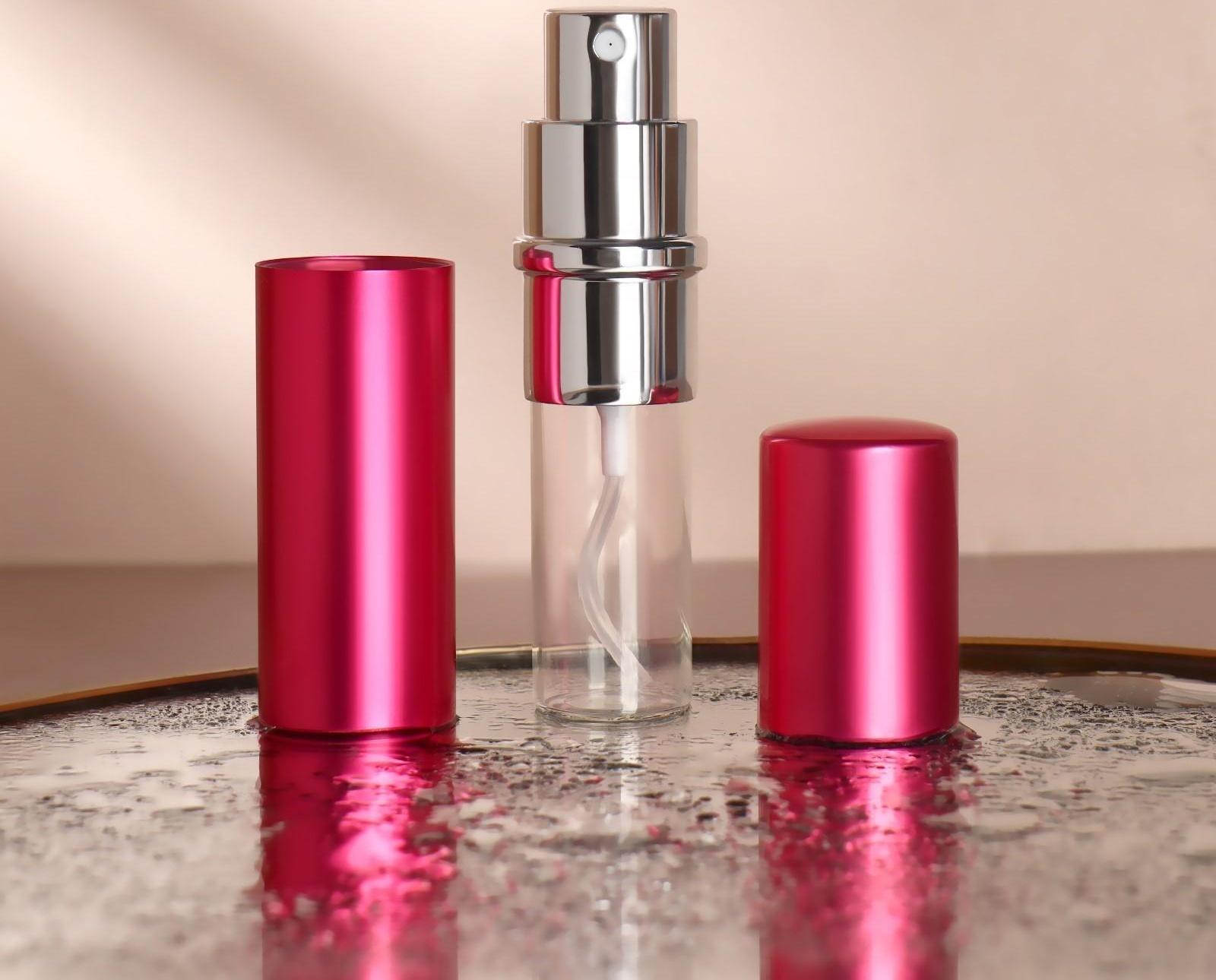 Флакон для парфюма, с распылителем, 10 мл, цвет МИКС