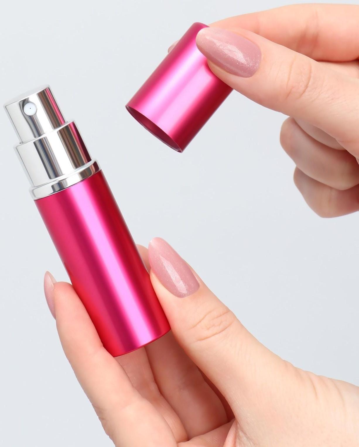 Флакон для парфюма, с распылителем, 10 мл, цвет МИКС