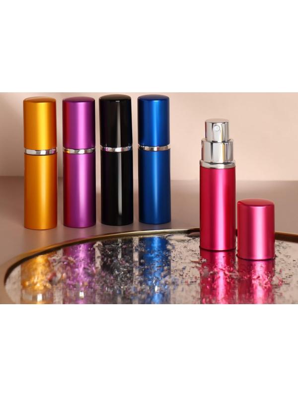 Флакон для парфюма, с распылителем, 10 мл, цвет МИКС