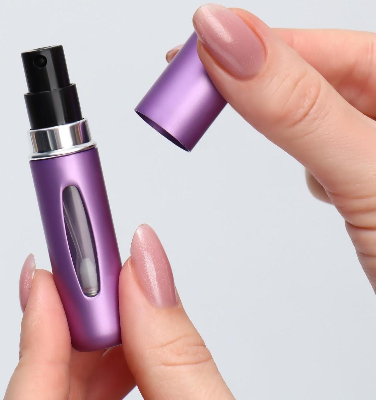 Атомайзер для парфюма, с распылителем, 5 мл, цвет МИКС