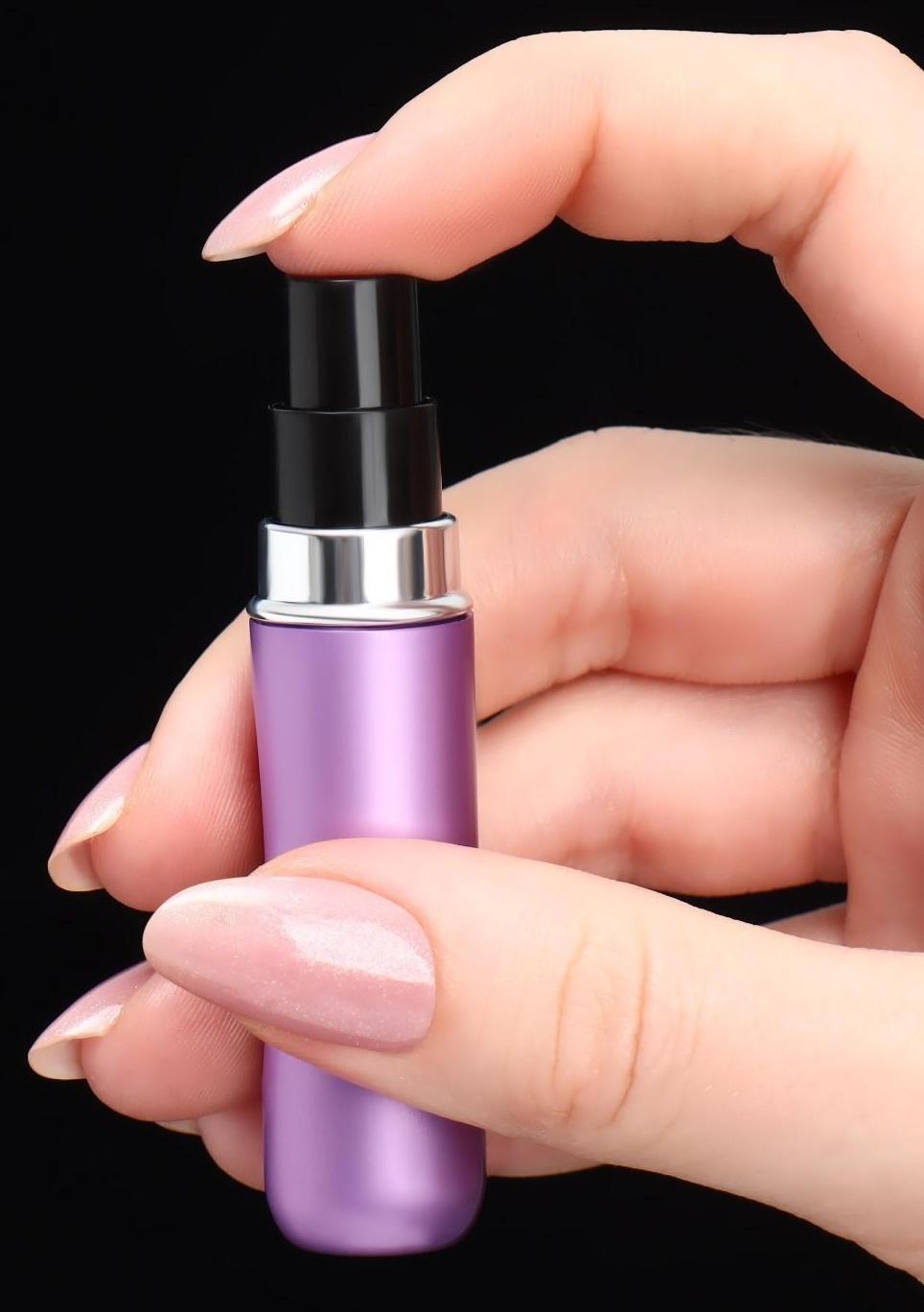 Атомайзер для парфюма, с распылителем, 5 мл, цвет МИКС