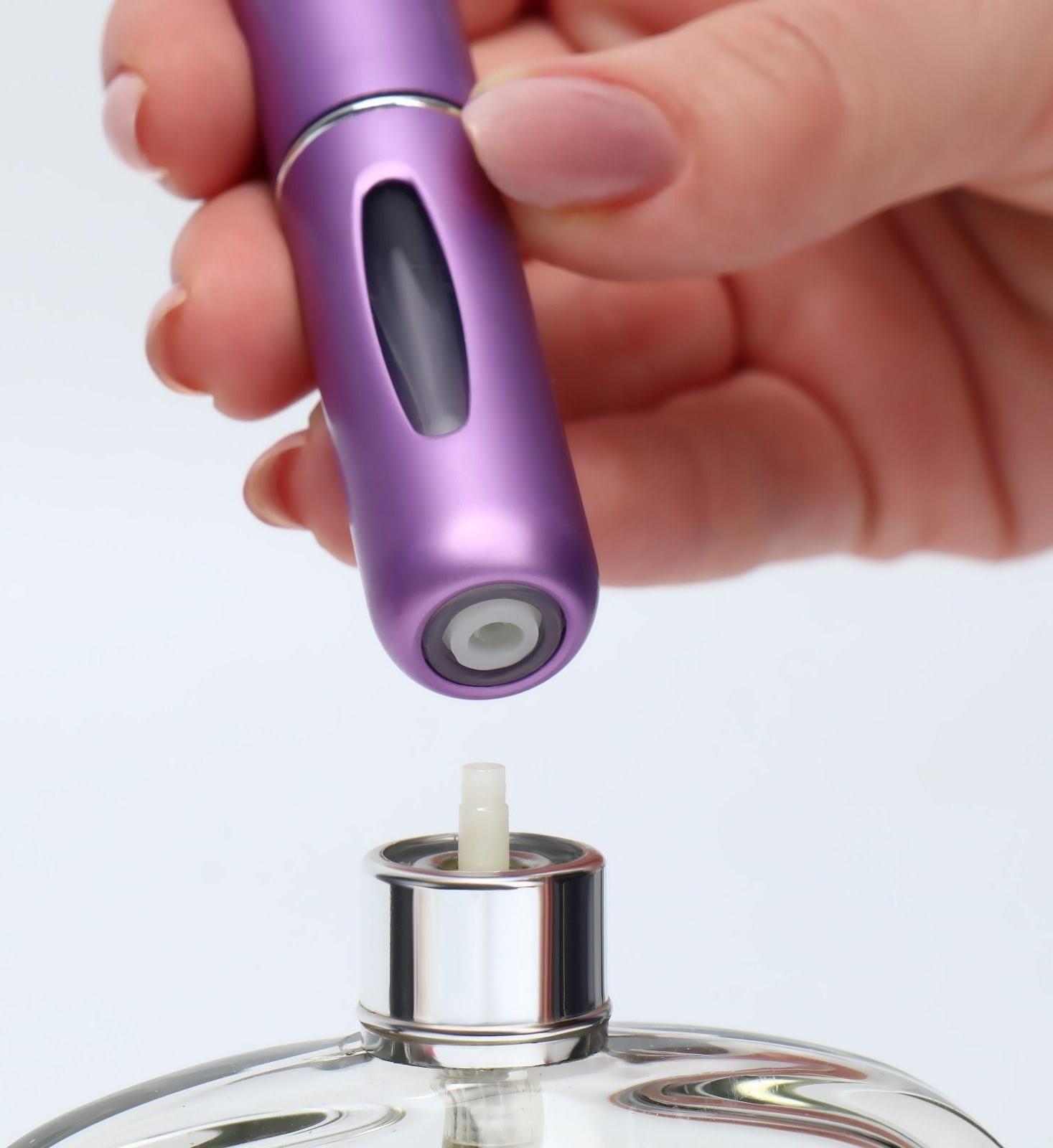 Атомайзер для парфюма, с распылителем, 5 мл, цвет МИКС