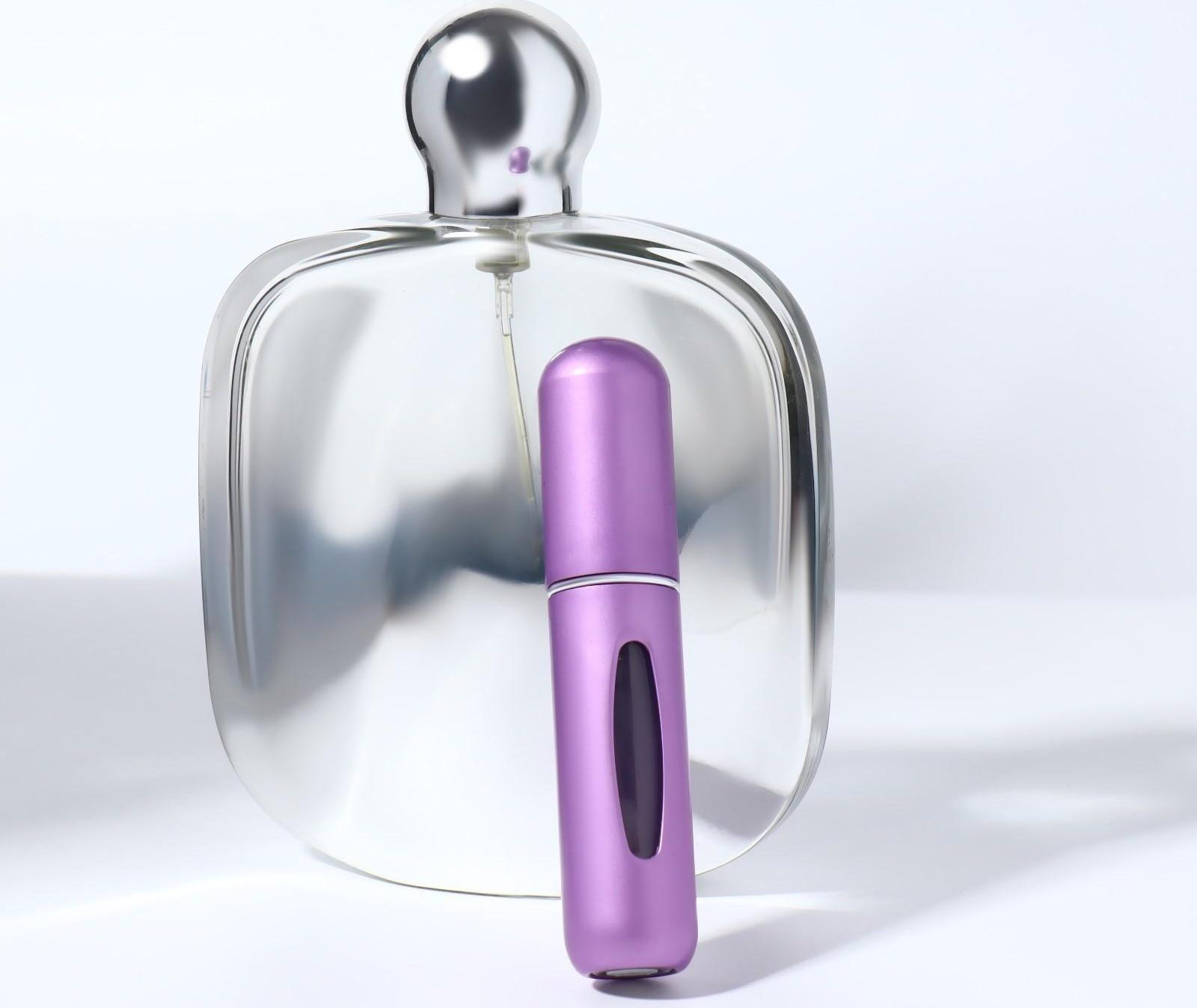 Атомайзер для парфюма, с распылителем, 5 мл, цвет МИКС