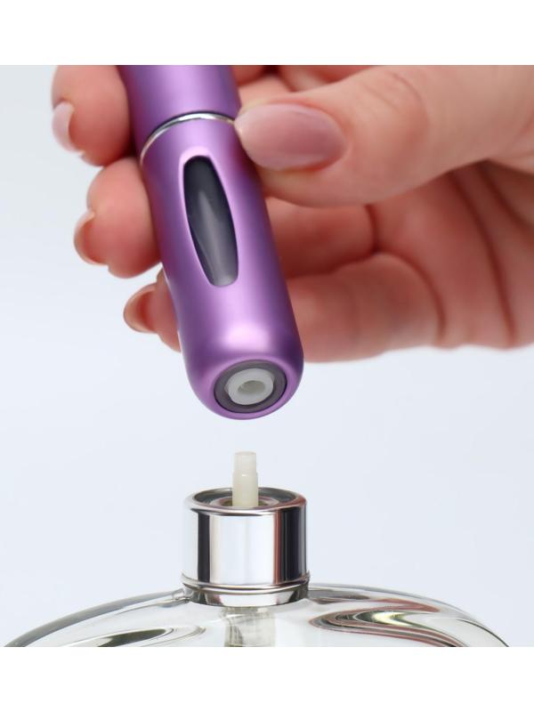 Атомайзер для парфюма, с распылителем, 5 мл, цвет МИКС