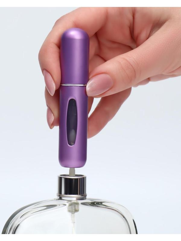 Атомайзер для парфюма, с распылителем, 5 мл, цвет МИКС