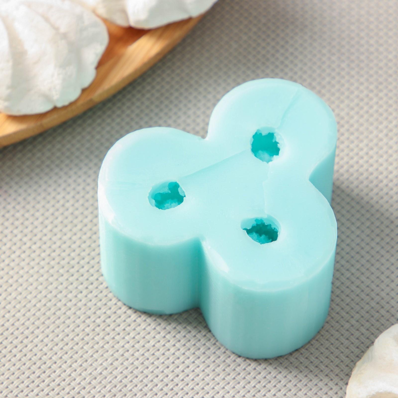 Силиконовая форма «Малина 3D», крупная, цвет бирюзовый