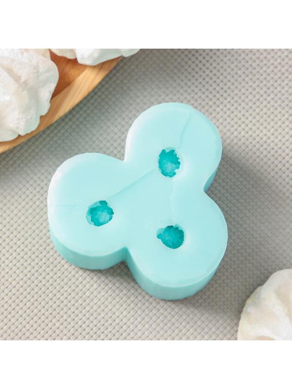 Силиконовая форма «Малина 3D», крупная, цвет бирюзовый