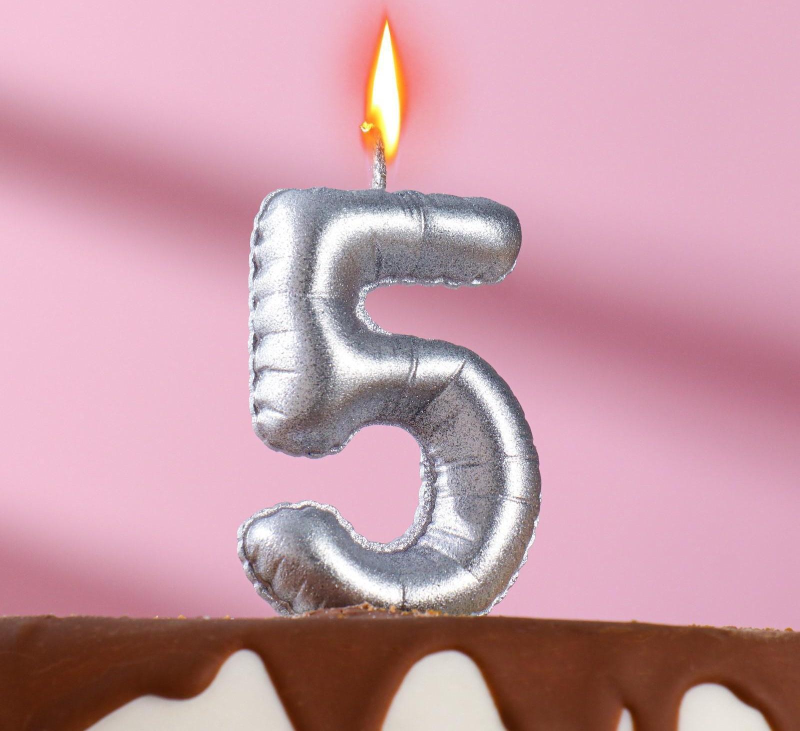 Свеча в торт 