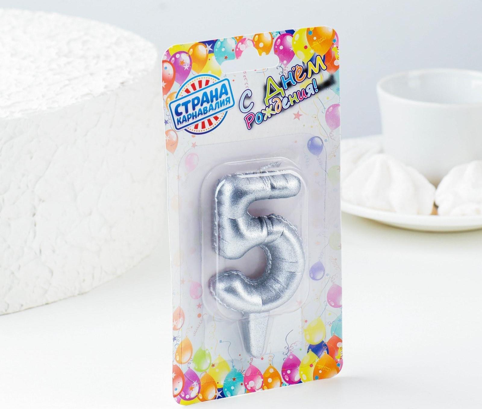 Свеча в торт 