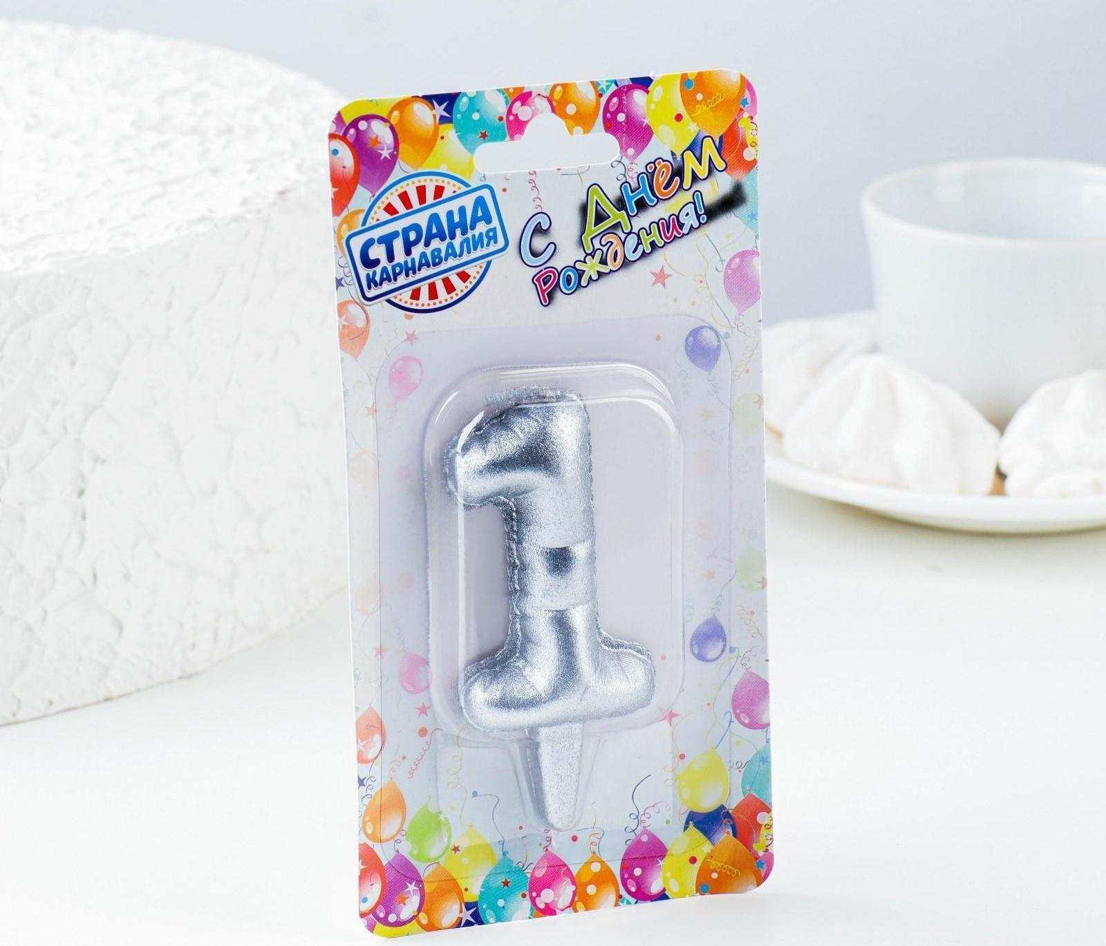 Свеча в торт 