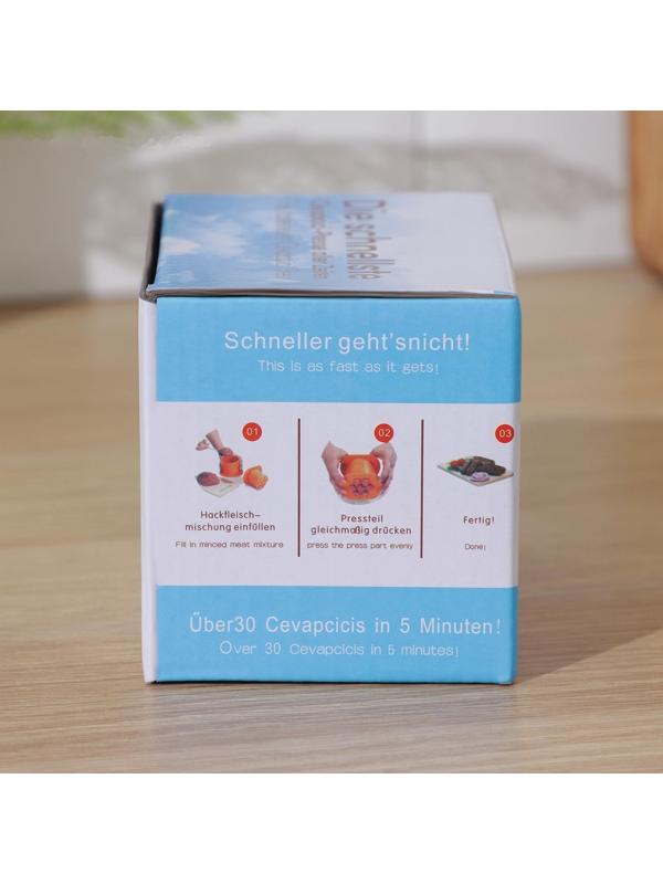 Пресс для сосисок «Лего», 12×9×8 см, диаметр формы 7,2 см, диаметр ячейки 1,8 см, цвет МИКС