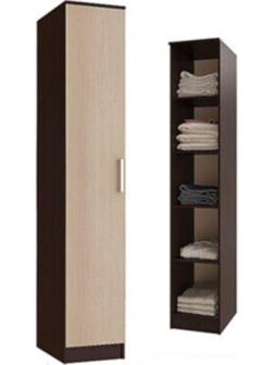 Пенал Соло 400х490х2200 Венге-Лоредо