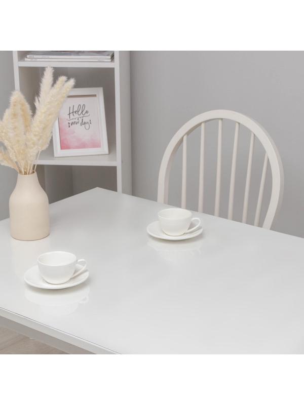 Термоскатерть без основы Доляна «Жидкое стекло», 100×140 см, толщина 0,3 мм=0,03 см