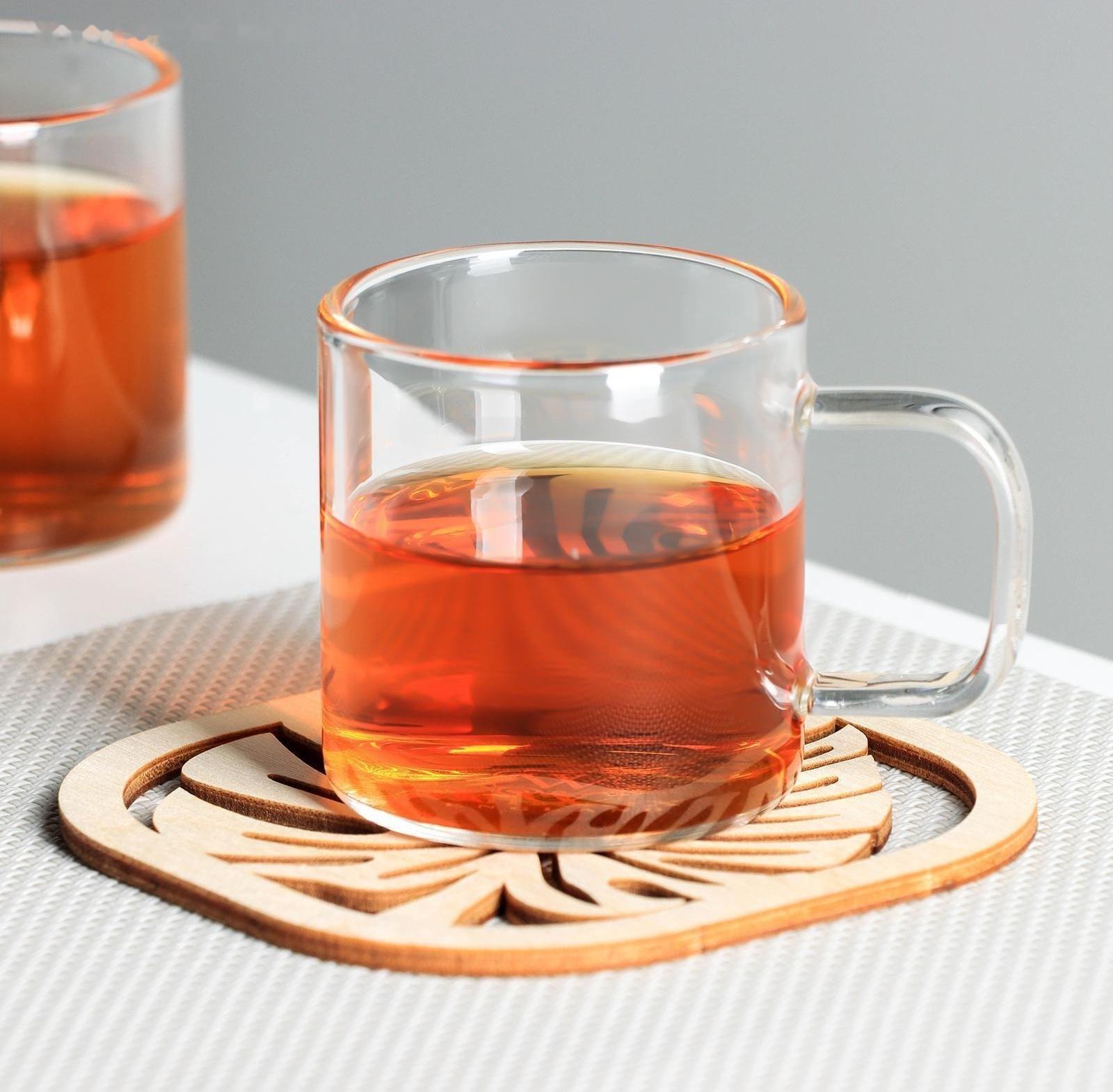 Подставка под горячее «Монстера», 8,7×9,2 см