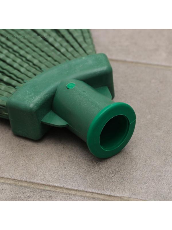 Метла полипропиленовая, синтетическая, веерная, без черенка